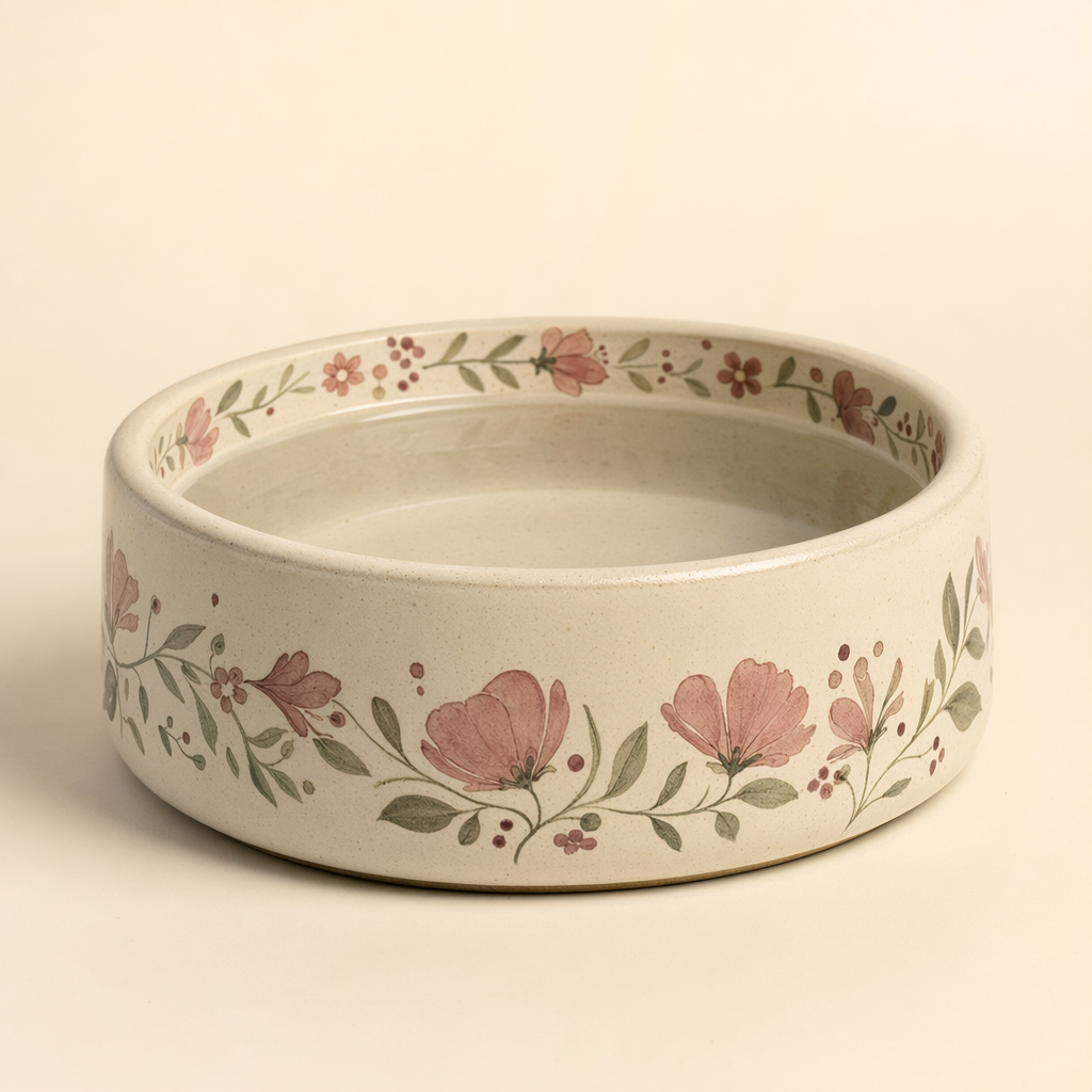 Bloom & Sip ceramic bowl